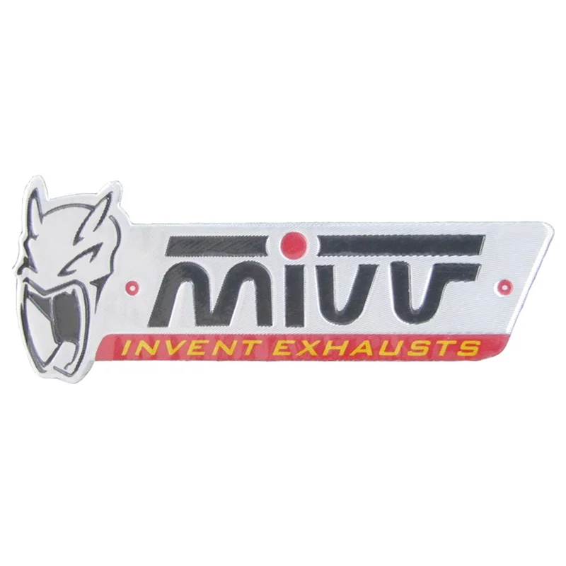 برچسب اگزوز موتور سیکلت مدل MVV