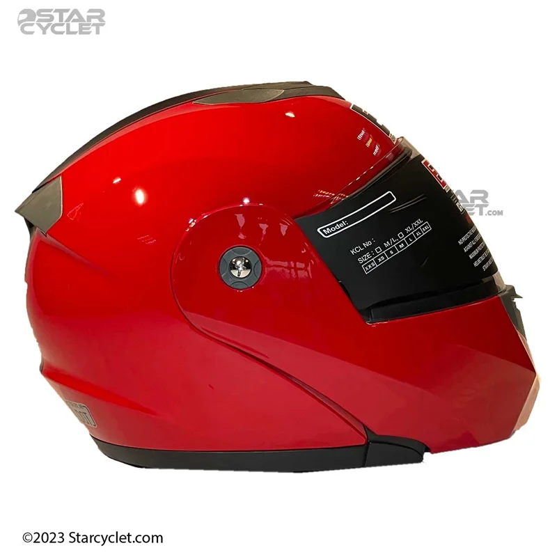 کلاه کاسکت فک متحرک EK مدل RED