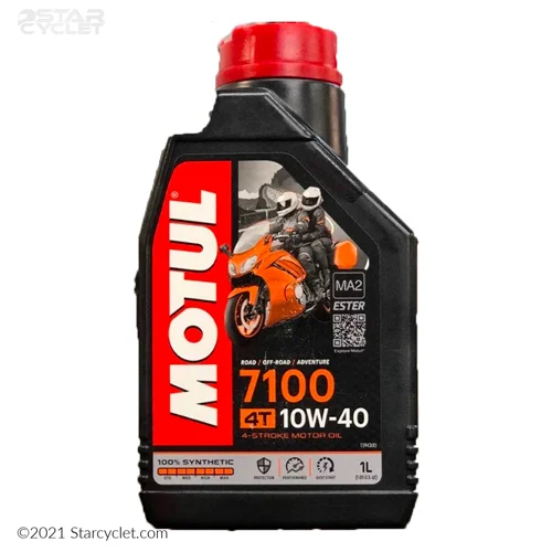 روغن موتور سیکلت موتول 7100 مدل 10W40