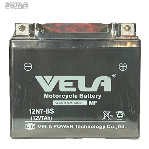 باتری موتور سیکلت ولتا مدل 12v 7A مناسب برای کویر C2 و زونتس