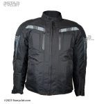 کاپشن بزنتی ضربه گیر دار مدل NA BL-GREY