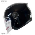 کلاه کاسکت بدون فک DA1 مدل 402 SHINE BLACK