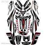 پد کامل ضد خش و ضد ضربه یاماها آروکس مدل blk-rd1