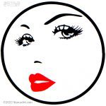 برچسب کلاه کاسکت مدل G03