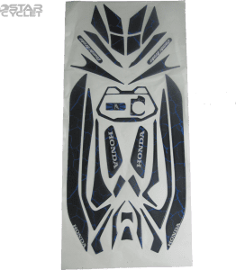 پد کامل ضد خش و ضد ضربه موتور سیکلت کلیک BLKBLU