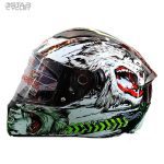 کلاه کاسکت فک ثابت LVS مدل WOLF