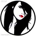 برچسب کلاه کاسکت مدل G04