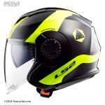 کلاه کاسکت بدون فک LS2 مدل VERSO YELLOW