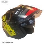 کلاه کاسکت دبلیو استاندارد مدل WM YELLO-BLK