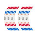 نوار دور طوقه موتورسیکلت مدل BAJ01 بسته 16 عددی