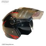 کلاه کاسکت EK مدل 202 BLK-RD