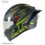کلاه کاسکت فک ثابت طرح AGV مدل RR-GREEN