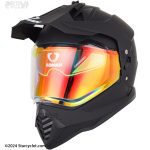کلاه کاسکت SOMAN مدل M10 MAT-BLACK