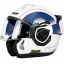 خرید کلاه کاسکت فول متحرک ال اس 2 مدل 12-906 ADVANT WHITE-BLUE
