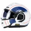 قیمت کلاه کاسکت فول متحرک ال اس 2 مدل 12-906 ADVANT WHITE-BLUE