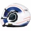 عکس کلاه کاسکت فول متحرک ال اس 2 مدل 12-906 ADVANT WHITE-BLUE