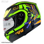 کلاه کاسکت فک متحرک DA1 مدل 102-FROG