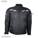 کاپشن بزنتی ضربه گیر دار مدل NA BL-GREY