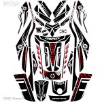 پد کامل ضد خش و ضد ضربه یاماها آروکس مدل blk-rd1