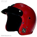 کلاه کاسکت چرمی مدل DNO-RD