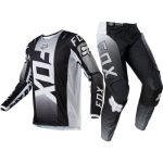 لباس موتور سواری کراسی FOX مدل BLACK-WHITE