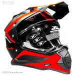 کلاه کاسکت فک ثابت اندرو راپیدو مدل blk-rd-632