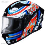 کلاه کاسکت فک ثابت SMK استلار مدل GRAFFITI (GL237)