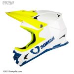 کلاه کاسکت کراسی سومان مدل WHITE-PHP10