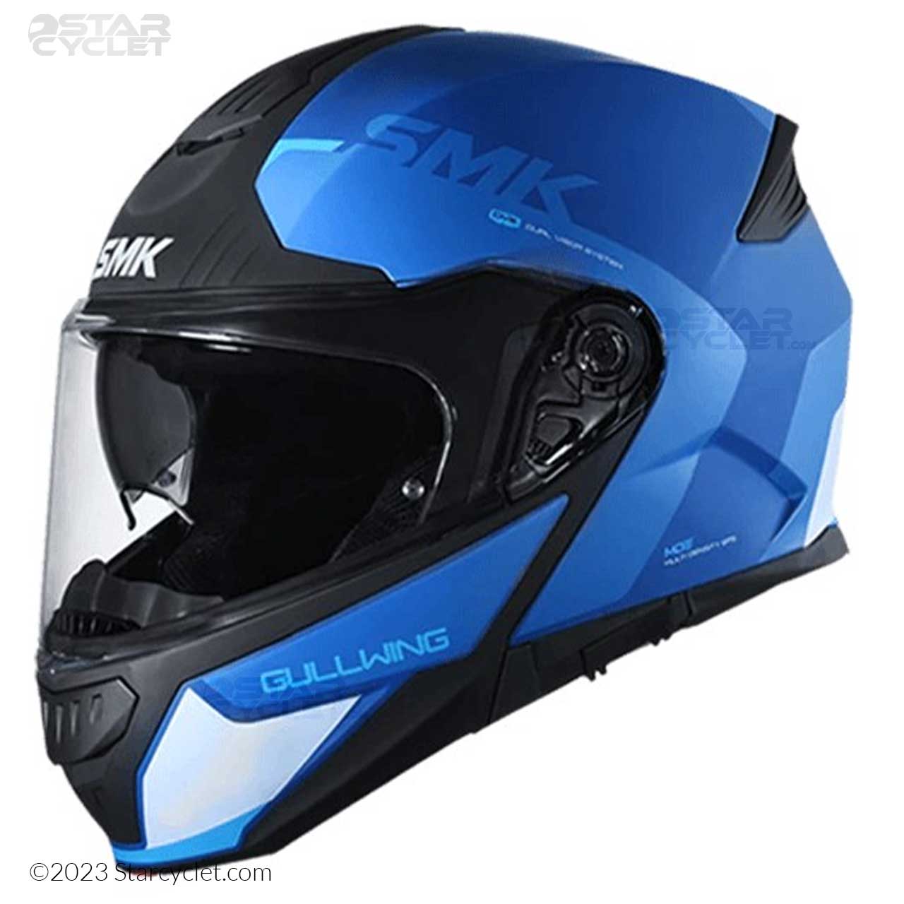 کلاه کاسکت فک متحرک SMK مدلGULLWING KRESTO (MA551)