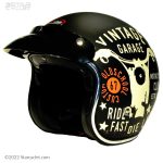 کلاه کاسکت وسپایی RED LINE مدل 936-5 MATT-BLACK-MOTOR