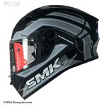 کلاه کاسکت فک ثابت SMK استلار مدل BOLT (MA231)