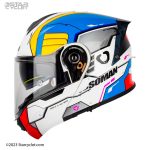 کلاه کاسکت فک متحرک سومان 965مدل SPACE