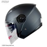 کلاه کاسکت بدون فک DA1 مدل 402 MATT-BLACK