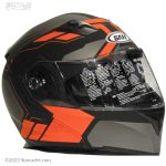 کلاه کاسکت فک متحرک safe مدل Bs-DT-orn