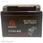 باطری 5 آمپر کوتاه پاراکو مناسب پاکشتی و طرح ویو