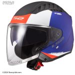 کلاه کاسکت بدون فک LS2 مدل COPTER-BLUE