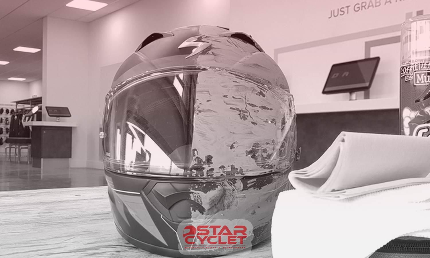 چطور کلاه کاسکت را تمیز کنم؟