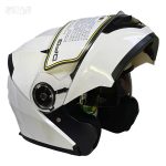 کلاه کاسکت فک متحرک DFG مدل WHITE