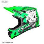 کلاه کاسکت کراسی سومان مدل GREEN