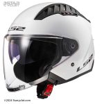 کلاه کاسکت بدون فک LS2 مدل COPTER-WHITE