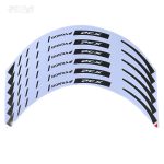 نوار دور طوقه موتورسیکلت مدل BLK-WH مناسب هوندا PCX