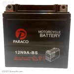 باطری 9 آمپر بلند پاراکو مناسب پالس و آپاچی و تریل