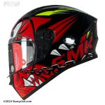 کلاه کاسکت فک ثابت SMK استلار مدل MONSTER (GL231)