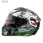 کلاه کاسکت فک ثابت LVS مدل WOLF