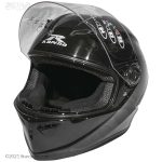 کلاه کاسکت فک ثابت راپیدو مدل 892-BLK مناسب نوجوان و بانوان