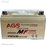 باطری 7 آمپر کوتاه AGS مناسب طرح کلیک و انواع اسکوتر