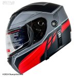 کلاه کاسکت فک متحرک DA1 مدل 102-RED