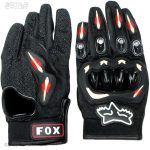 خرید دستکش چهارفصل موتور سواری مدل FOX BLACK