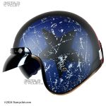 کلاه کاسکت وسپایی DA1 مدل STAR-MATT