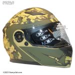 کلاه کاسکت فک متحرک راپیدو مدل 950 ARMY